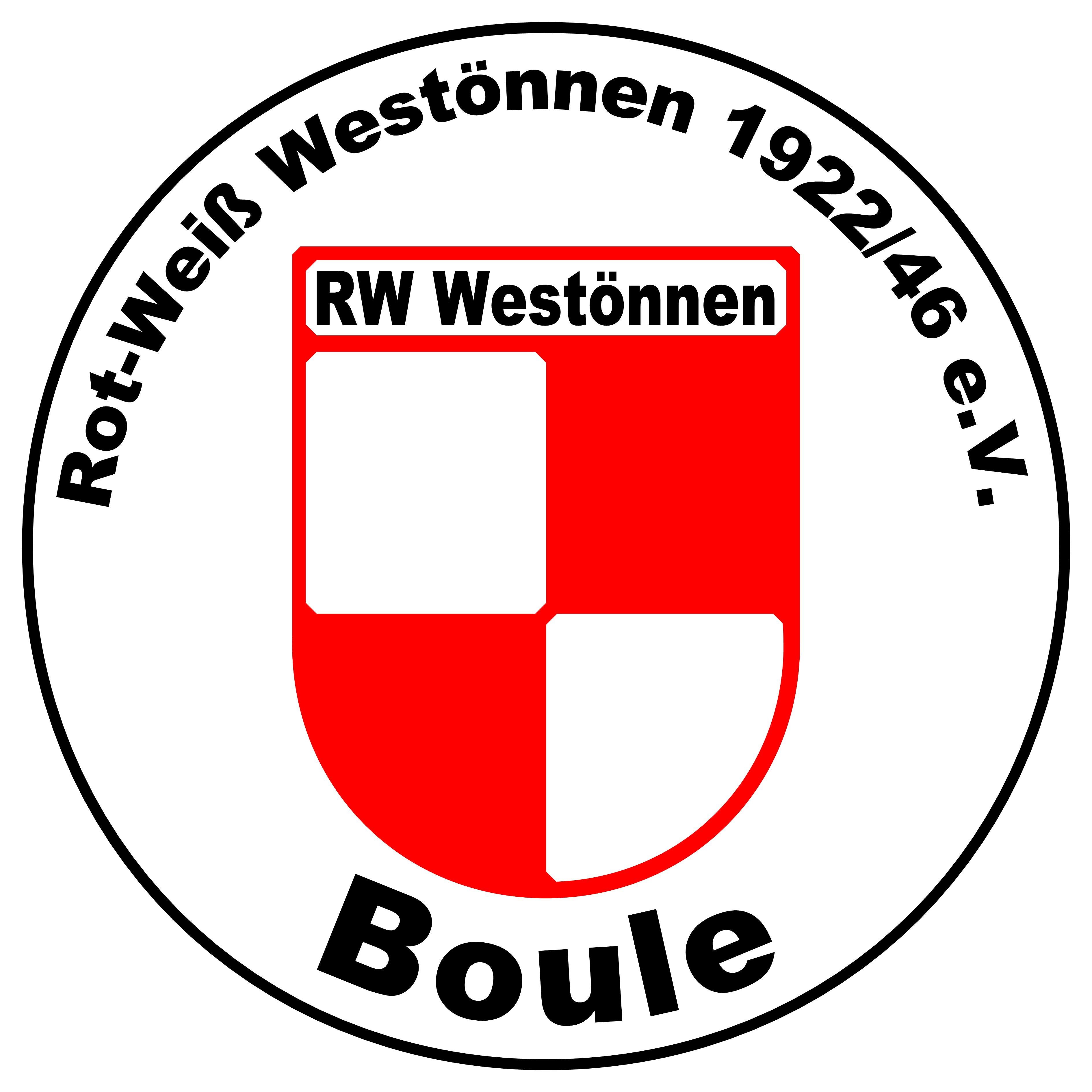 Logo SV Rot-Weiß Westönnen Boule